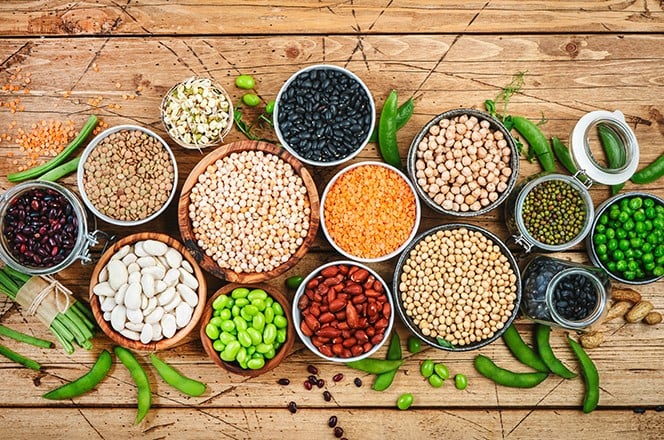 2210141629 Leca, mung grah, slanutak, soja, edamame, gra ak, hrana za zdravu prehranu, veganski proteini, mikronutrijenti i izvori vlakana