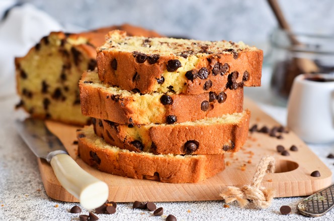 narezani banana bread s cokoladnim mrvicama