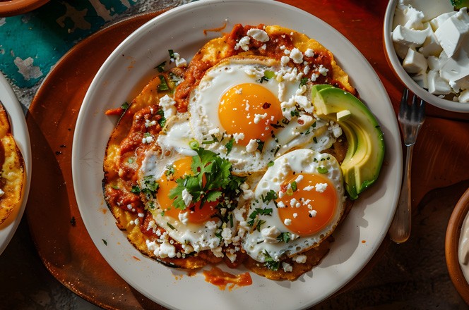 Chilaquiles jelo za dorucak