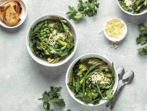 zelena minestrone juha