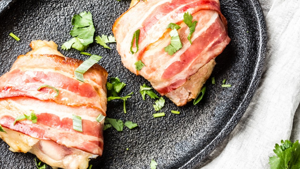 punjeni zabatci omotani slaninom