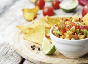 salsa s breskvama