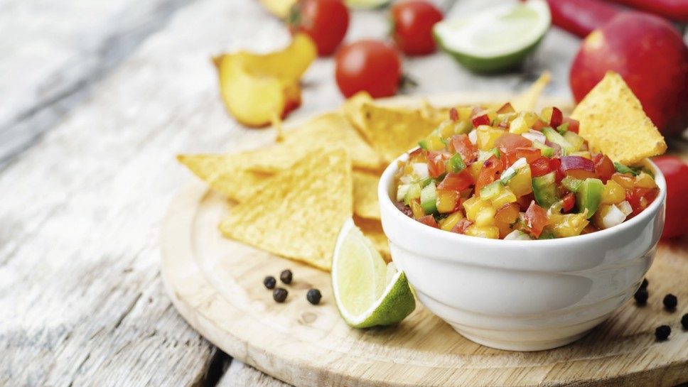 salsa s breskvama