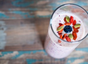 smoothie od kefira, ananasa i borovnica