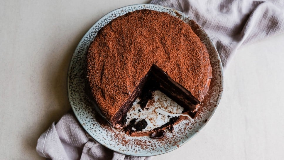 Homemade chocolate based pastries / Chocolate Cherry Cake / For lovers of dark and bitter moist cake