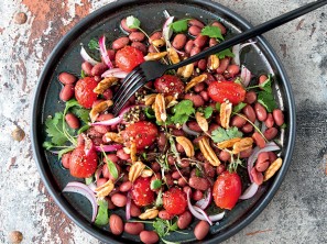 Salata od graha i rajčica s orasima - Dobar tek SPAR