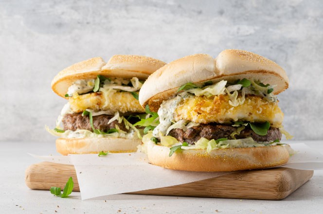 hamburgeri s tzatziki umakom