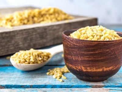 bulgur u zdjelici