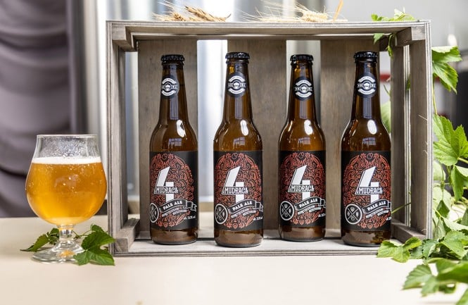 4 Mudraca pale ale pive u kutiji 