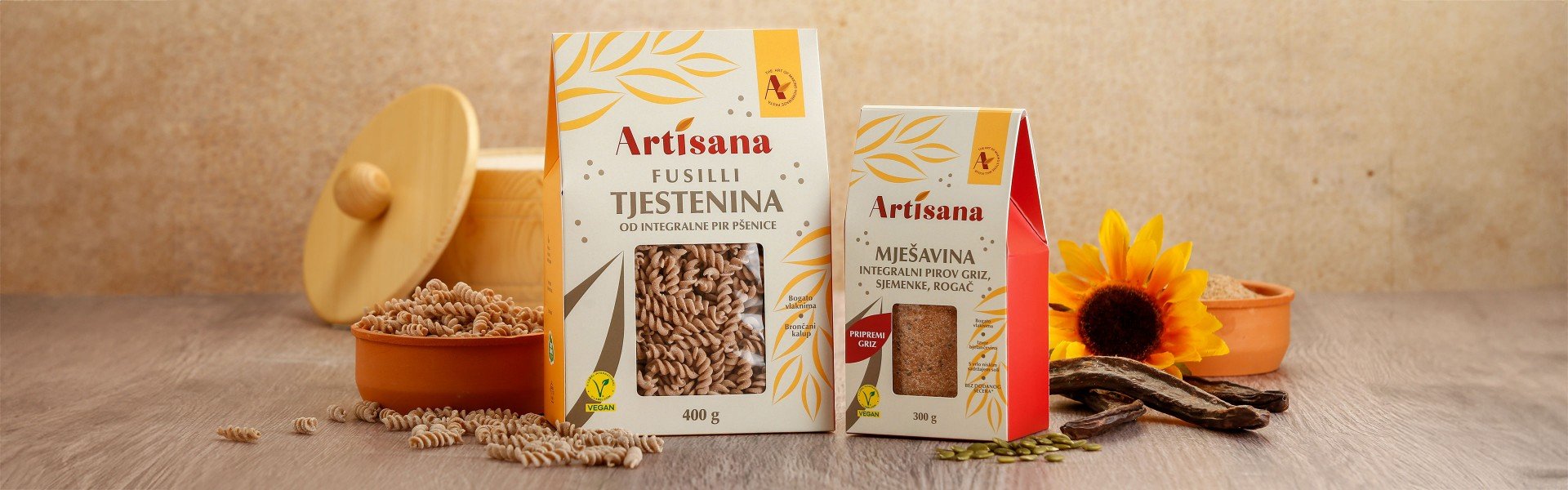 Artisana Tjestenina od pir pšenice
