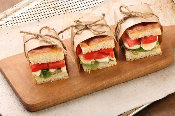 focaccia sendvici
